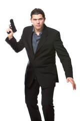 Businessman bodyguard