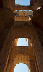 ruiny Koloseum w El Djem, Tunezja