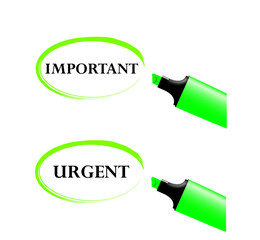 important / urgent