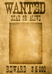 wanted poster