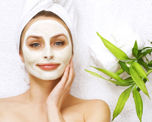 Spa Facial Mask. Dayspa