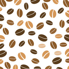fresh roasted coffee beans background