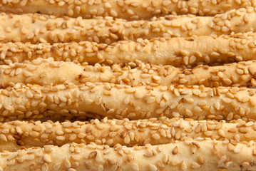 Sesame breadsticks