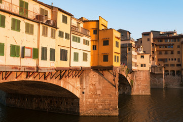 Fototapeta na wymiar The Ponte Vecchio (