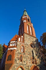Fototapeta na wymiar Kościół Świętego Jerzego w Sopocie - Polska