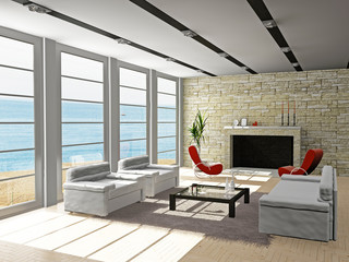 Living room 3D