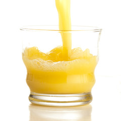 orange juice splash