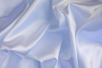 tissu de satin blanc