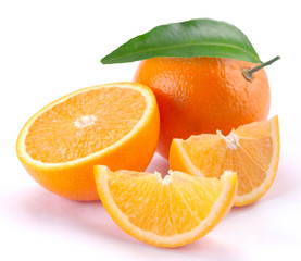 Orange with segments