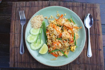 Thai food ,Phad Thai Noodles