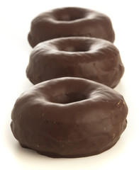 chocolate donuts
