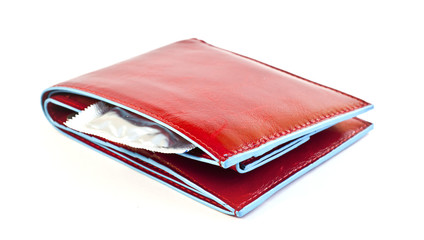 Red wallet