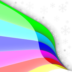 winter background, vector