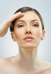 Naklejka premium beauty portrait