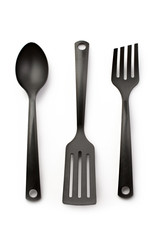 Kitchen utensil collection isolated on white