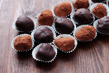 chocolate pralines