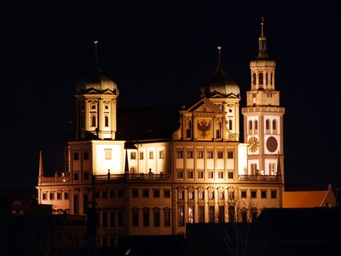 Augsburg Rathaus und Perlachturm - City Hall
