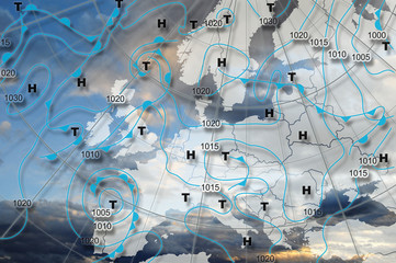 weather chart europa © Bertold Werkmann