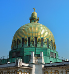 Naklejka premium otto wagner kirche