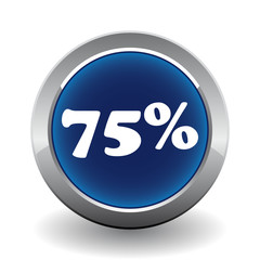 75 PERCENT ICON