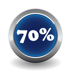 70 PERCENT ICON