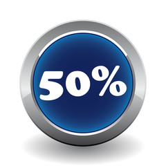 50 PERCENT ICON