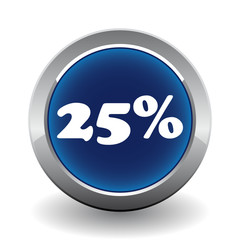 25 PERCENT ICON