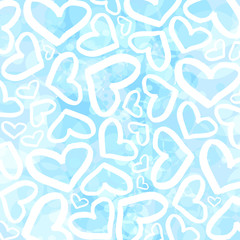 Valentine background blue