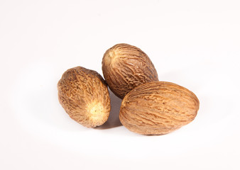 some nutmeg  nice with custard White Backgrounds
