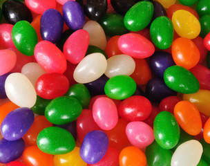 Fototapeta na wymiar Colorful Jelly Beans