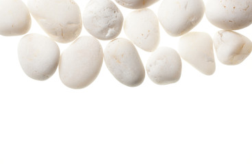 白い石とコピースペース