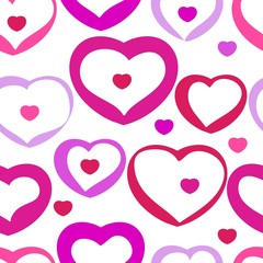 Seamless valentine pattern