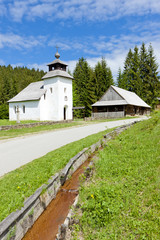 church in Museum of Kysuce village, Vychylovka, Slovakia