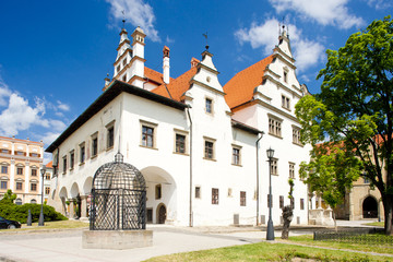 Fototapeta na wymiar Plac Mistrza Pawła, Lewocza, Słowacja