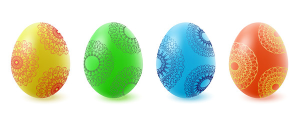 Colorful Vector Easter Egg