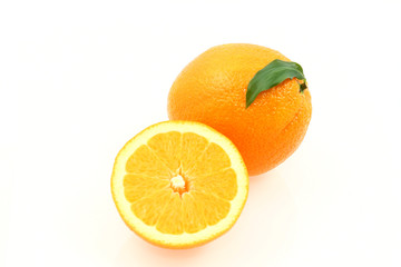 one orange and a half
