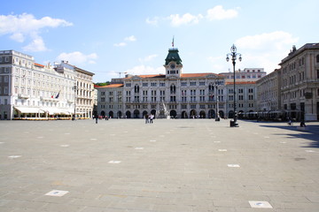 Obraz premium UNITAì D'ITALIA SQUARE, TRIESTE
