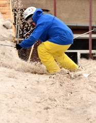 saut snowboard a ville