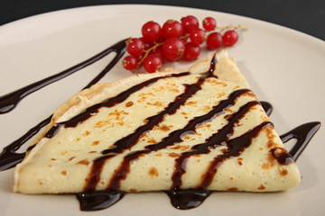 crêpe au chocolat
