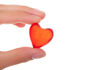 Obraz premium heart in the hand