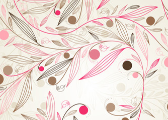 Fototapeta premium floral background