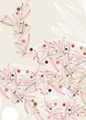 Fototapeta premium floral background