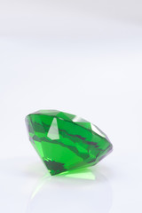 bottom view emerald