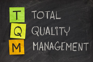 Obraz premium total quality management