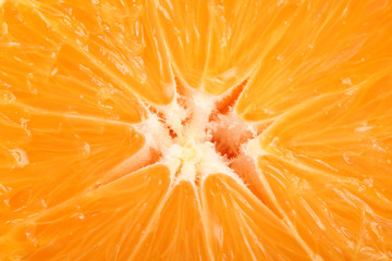 Fresh juicy orange texture