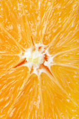 Fresh and juicy orange texture