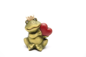 Froschkönig mit Herz
