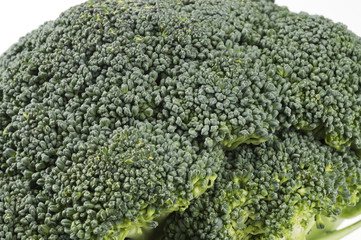 Green fresh broccoli food background