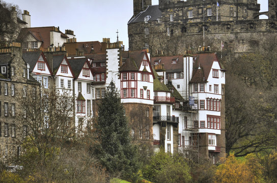 Ramsay Garden in Edinburgh