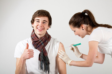 spritzen Impfung Injection Schmerz